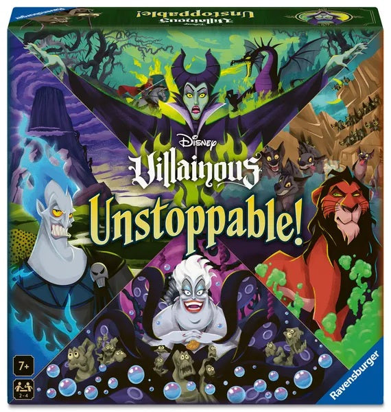 Disney Villainous Unstoppable!, Portuguese, Spanish and English Edition